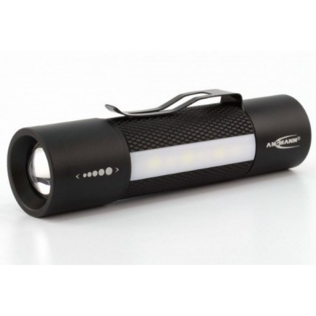 Ansmann 1600-0137 flashlight Black, White Hand flashlight LED Ansmann 1600-0137 flashlight Black, White Hand flashlight LED