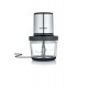 Severin KM 3867 electric food chopper 1 L 400 W Black, Silver, Transparent