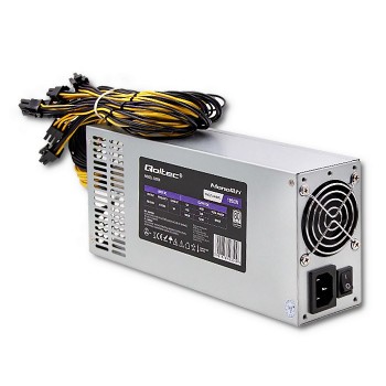 Qoltec 50350 power supply unit 1850 W Grey
