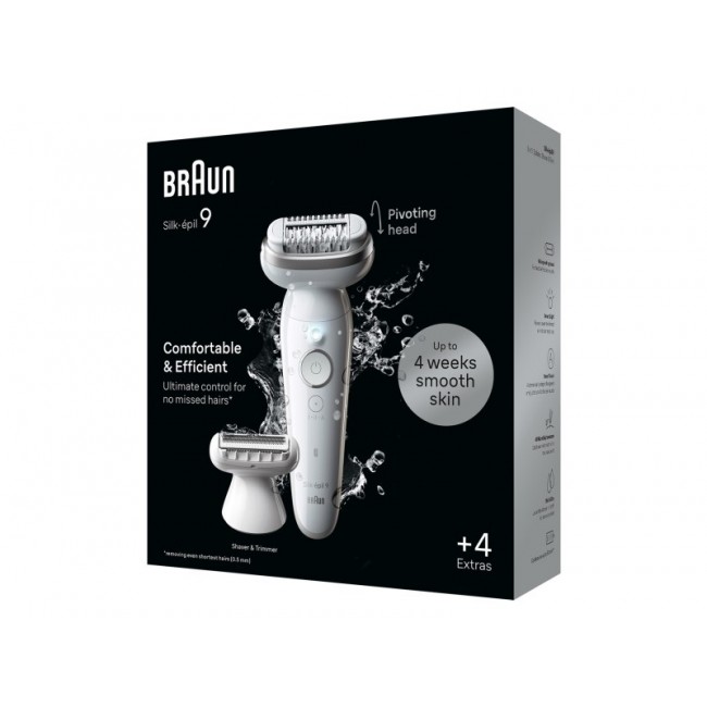 Braun Silk- pil 9 9-041 40 tweezers Silver