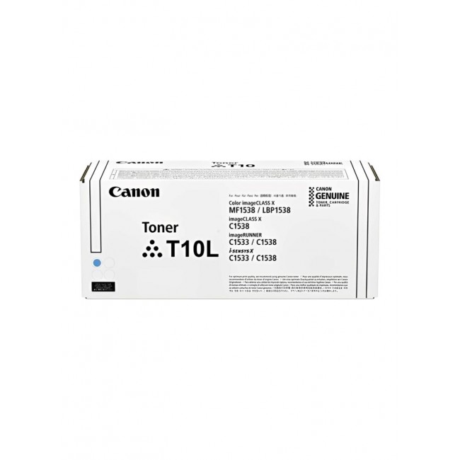 Canon T10L toner cartridge 1 pc(s) Original Cyan Canon T10L toner cartridge 1 pc(s) Original Cyan
