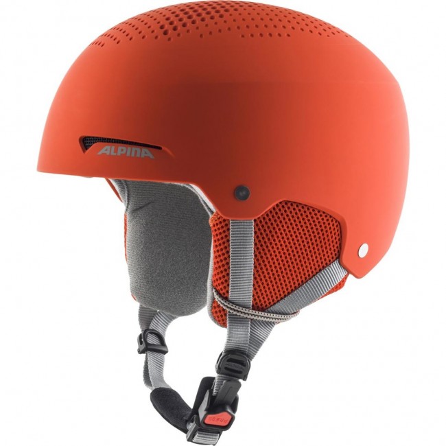 WINTER HELMET ALPINA ZUPO PUMPKIN-ORANGE MATT 51-55 WINTER HELMET ALPINA ZUPO PUMPKIN-ORANGE MATT 51-55