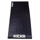 WahooFitness WFKICKRMAT antistatic floor mat Black Rubber