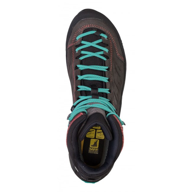 Salewa MTN Trainer Mid GTX Female Adult Black, Blue