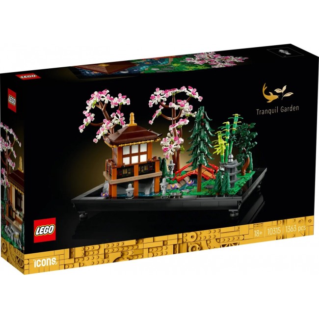 LEGO ICONS 10315 TRANQUIL GARDEN LEGO ICONS 10315 TRANQUIL GARDEN