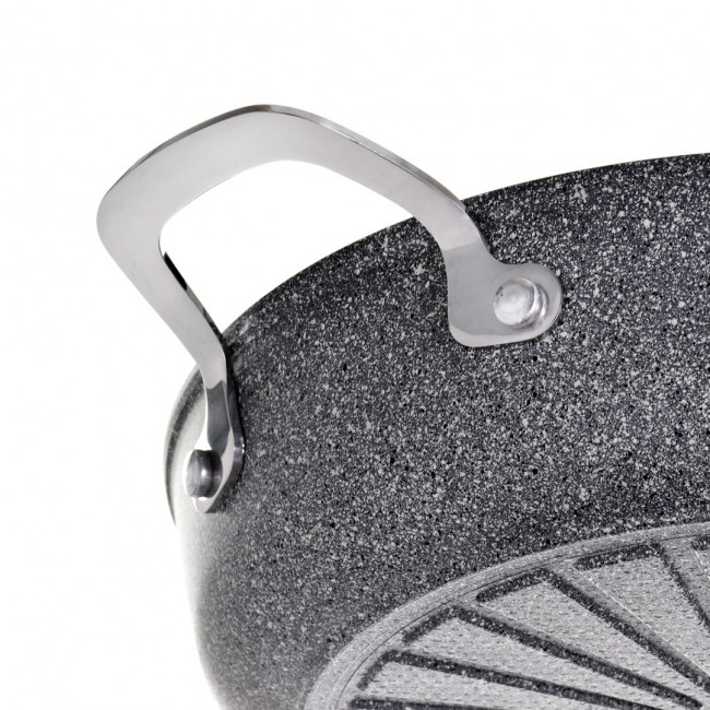 Frying Pan Ballarini Salina Granitium, Deep with 2 handles, Granite, 28 cm 75002-810-0