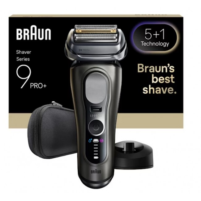 Braun Series 9 Pro+ 9615S Foil shaver Trimmer Black, Grey
