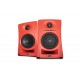 Kali Audio LP-UNF-R - a pair of Bluetooth monitor speakers (red)