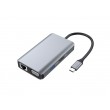 Conceptronic DONN21G laptop dock/port replicator Wired USB 3.2 Gen 1 (3.1 Gen 1) Type-C Grey