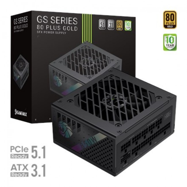 Gamemax PSU | GS 850G | 850 W | SFX | Full Modular Gamemax PSU | GS 850G | 850 W | SFX | Full Modular