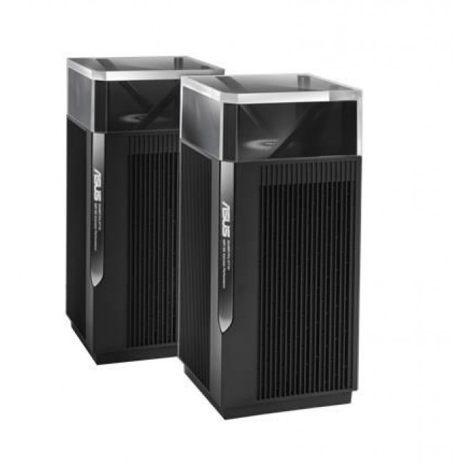 ASUS ZenWiFi Pro ET12 Tri-band (2.4 GHz / 5 GHz / 6 GHz) Wi-Fi 6E (802.11ax) Black 3 Internal ASUS ZenWiFi Pro ET12 Tri-band (2.4 GHz / 5 GHz / 6 GHz) Wi-Fi 6E (802.11ax) Black 3 Internal