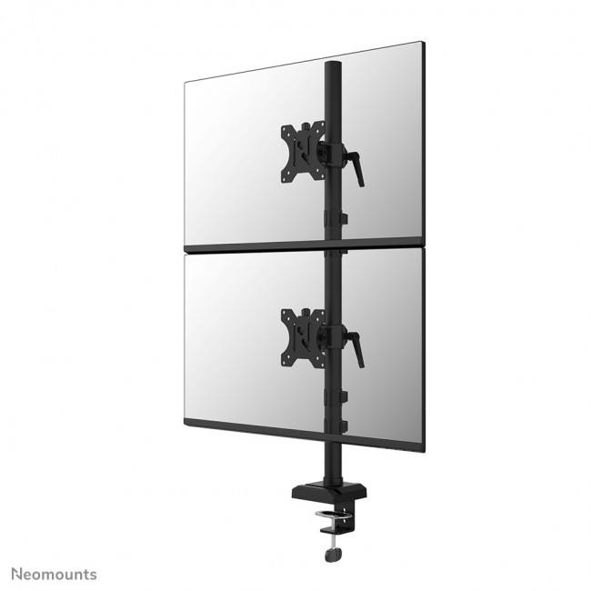 Neomounts DS60-600BL2V Dual monitor arm 10-32