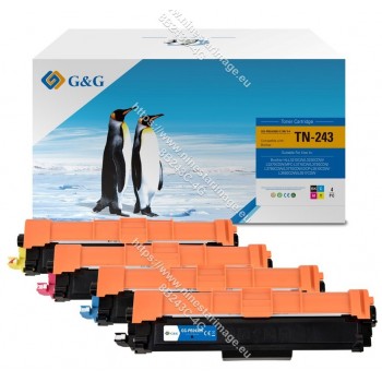 G&G 16019 toner cartridge 4 pc(s) Compatible Black, Cyan, Magenta, Yellow