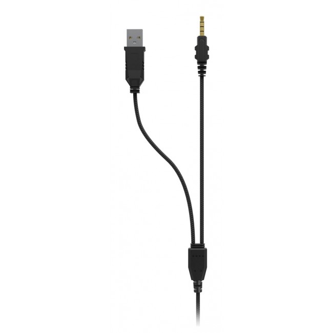 GENESIS NEON 213 Headset Wired Handheld Calls/Music USB Type-A Black