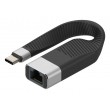 Techly ICOC USBC-RJ45 networking cable Black 0.144 m