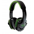 Esperanza EGH310G Headphones with microphone Headband Black, Green