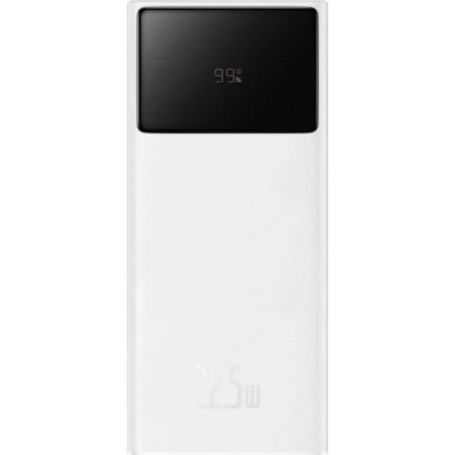 Baseus EnerFill FP41 Powerbank 22.5W USB-A - USB-C 30000 mAh White