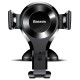 Gravity car mount Baseus Osculum for phone (black)