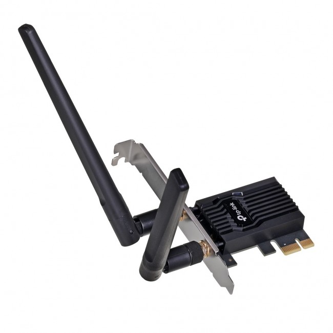 TP-Link AX1800 Wi-Fi 6 Bluetooth 5.2 PCIe Adapter TP-Link AX1800 Wi-Fi 6 Bluetooth 5.2 PCIe Adapter