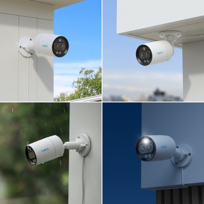 Reolink P330M - 4K Smart Dual-Lens PoE Camera, Full-View & Close-up Images, Smart Detection, Color Night Vision