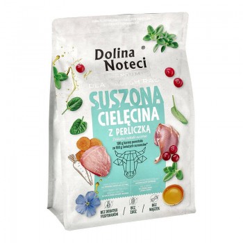 DOLINA NOTECI Premium Small breeds Veal with guinea fowl - dry dog food - 3kg
