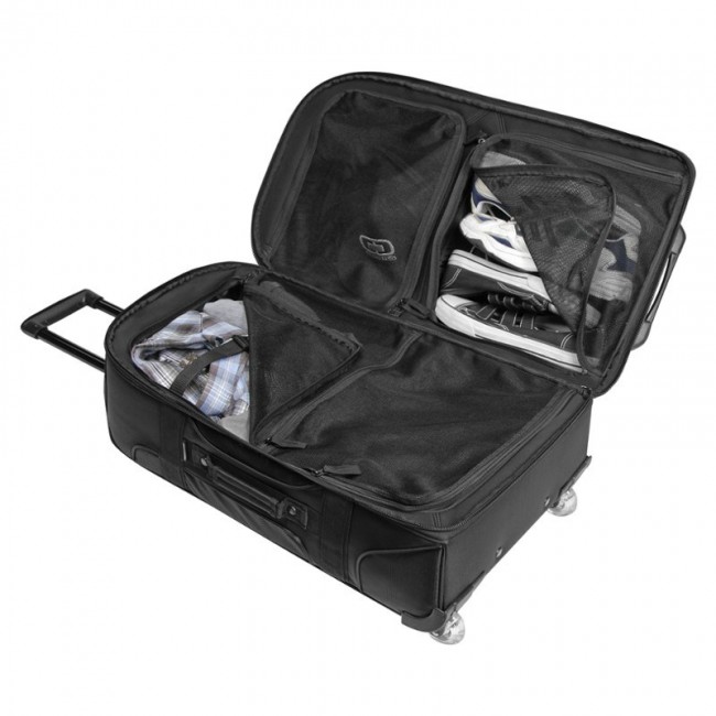 OGIO TRAVEL BAG TERMINAL BLACK PINDOT P/N: 108226_317 OGIO TRAVEL BAG TERMINAL BLACK PINDOT P/N: 108226_317