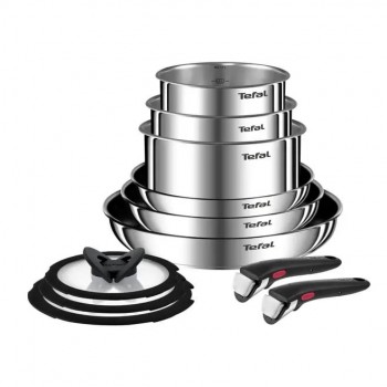 TEFAL Ingenio Emotion 11-piece cookware set L897SB74