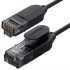 Ugreen Ethernet network cable patch cord RJ45 Cat 6A UTP up to 10Gb/s 3m NW122 (black)