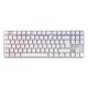 CHERRY MX 8.2 TKL Wireless RGB keyboard Gaming USB + RF Wireless + Bluetooth QWERTZ German White