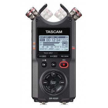 Tascam DR-40XP - portable four-track digital recorder with a USB audio interface
