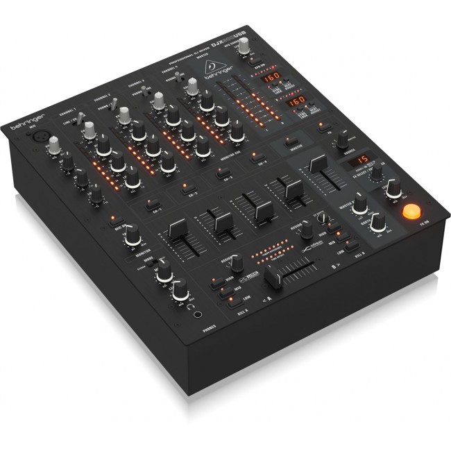 Behringer DJX900USB - professional 5-Channel DJ Mixer with INFINIUM 'Contact-Free' VCA Crossfader, Advanced Digital Effects and USB/Audio Interface