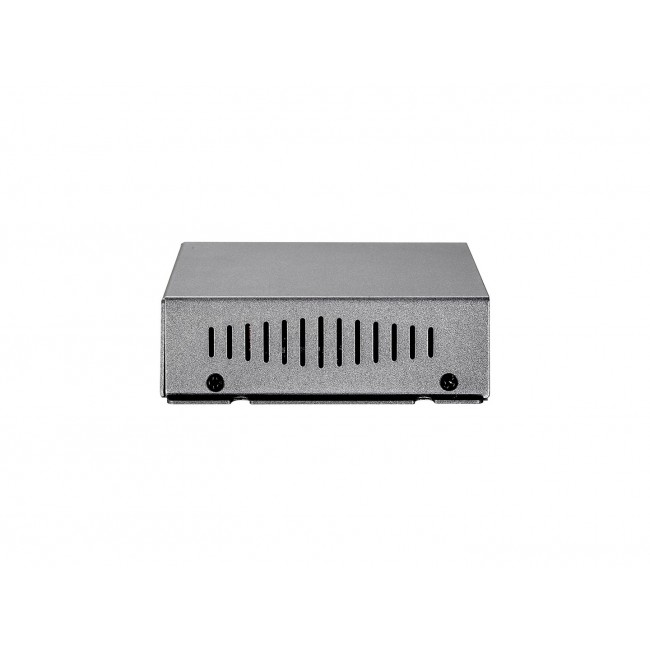 LevelOne 5-Port Gigabit PoE Switch, 61.6W, 802.3af PoE, 4 PoE Outputs, power adapter included