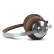 Muse M-298 SBR headphones/headset Wired & Wireless Head-band Calls/Music Bluetooth Brown, Silver