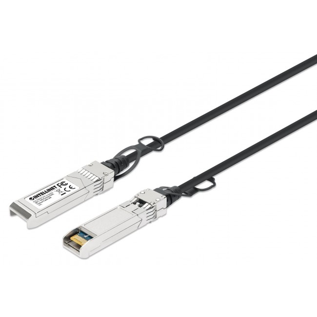 Intellinet 3m 10G SFP+ Passive Direct Attach Copper Twinax Cable 30AWG HP J9283B /JD097C compatible