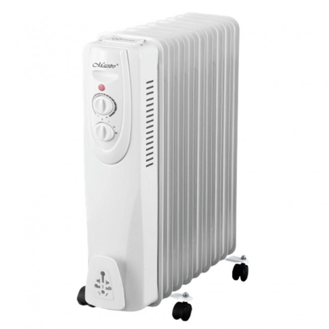 Maestro 9-rib oil-filled radiator, 2000W MR-950-9 white