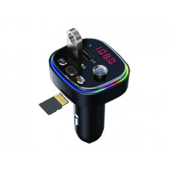 Vakoss TC-B439K FM transmitter 87.5 - 108 MHz Bluetooth/USB Black Vakoss TC-B439K FM transmitter 87.5 - 108 MHz Bluetooth/USB Black