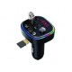 Vakoss TC-B439K FM transmitter 87.5 - 108 MHz Bluetooth/USB Black Vakoss TC-B439K FM transmitter 87.5 - 108 MHz Bluetooth/USB Black