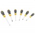 ST. SCREWDRIVERS 6pcs. C/GRIP (4P +2PH)