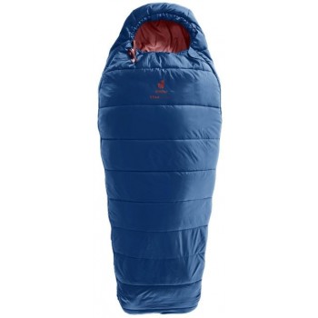 Deuter children's sleeping bag Starlight (130-170 cm) - nightblue/redwood