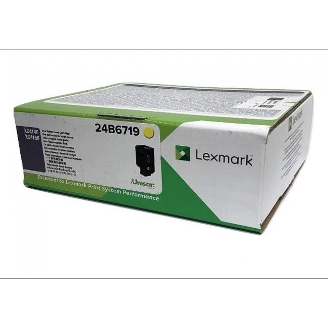 Lexmark 24B6719 toner cartridge 1 pc(s) Original Yellow Lexmark 24B6719 toner cartridge 1 pc(s) Original Yellow