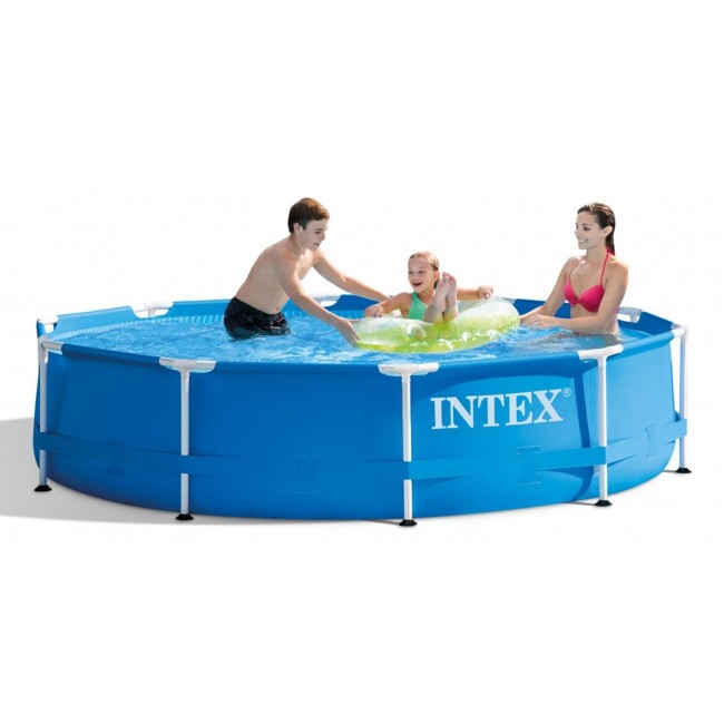 Intex 28200NP above ground pool Framed pool Round 4485 L Blue Intex 28200NP above ground pool Framed pool Round 4485 L Blue