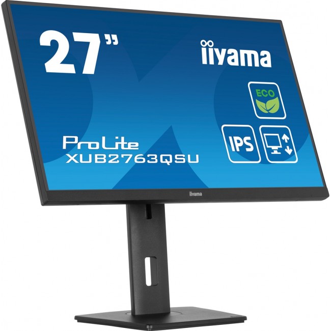 iiyama ProLite XUB2763QSU-B1 computer monitor 68.6 cm (27 iiyama ProLite XUB2763QSU-B1 computer monitor 68.6 cm (27