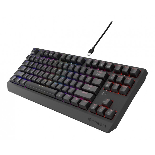 GENESIS Thor 230 TKL keyboard Gaming USB + RF Wireless + Bluetooth QWERTY US English Black