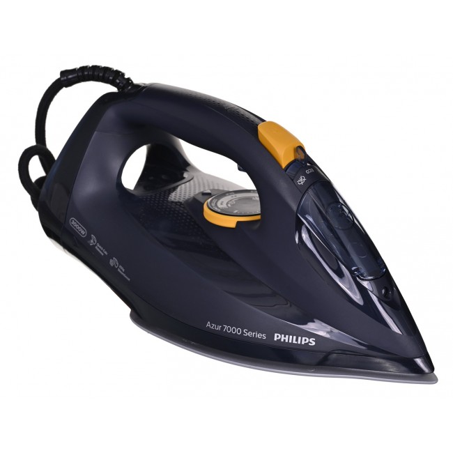 Philips 7000 series DST7060/20 HV Steam Iron Blue/Yellow