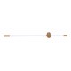 Activejet LED wall lamp AJE-LUNGO Patina