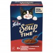 PURINA Felix Original Soup Time Box Beef, lamb, chcken - wet cat food - 6x48g