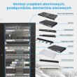 Extralink Rackmount cabinet 27U 600x1000 Black standing Extralink Rackmount cabinet 27U 600x1000 Black standing