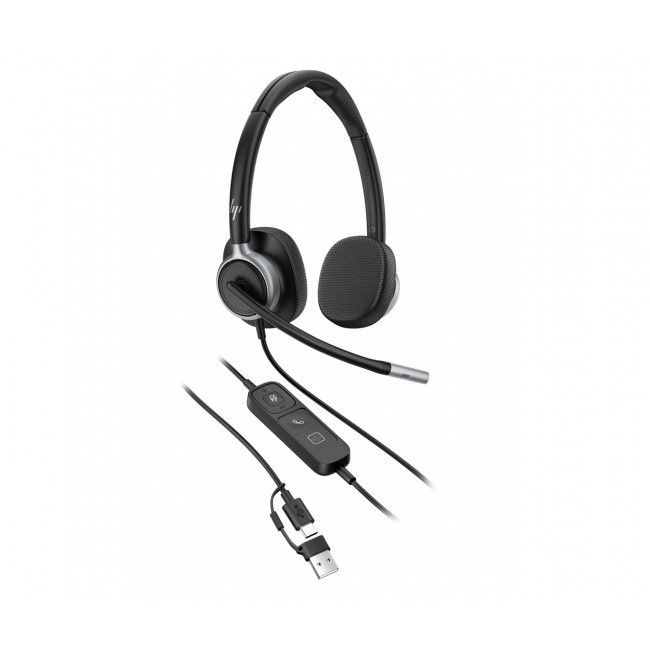 HP Poly Mission 625 Stereo USB Wired Headset