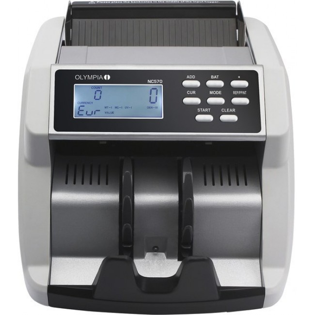 Olympia NC 570 Banknote counting machine Black, Grey Olympia NC 570 Banknote counting machine Black, Grey