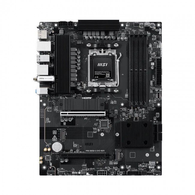 MSI PRO B850-S EVO WIFI motherboard AMD B850 Socket AM5 ATX